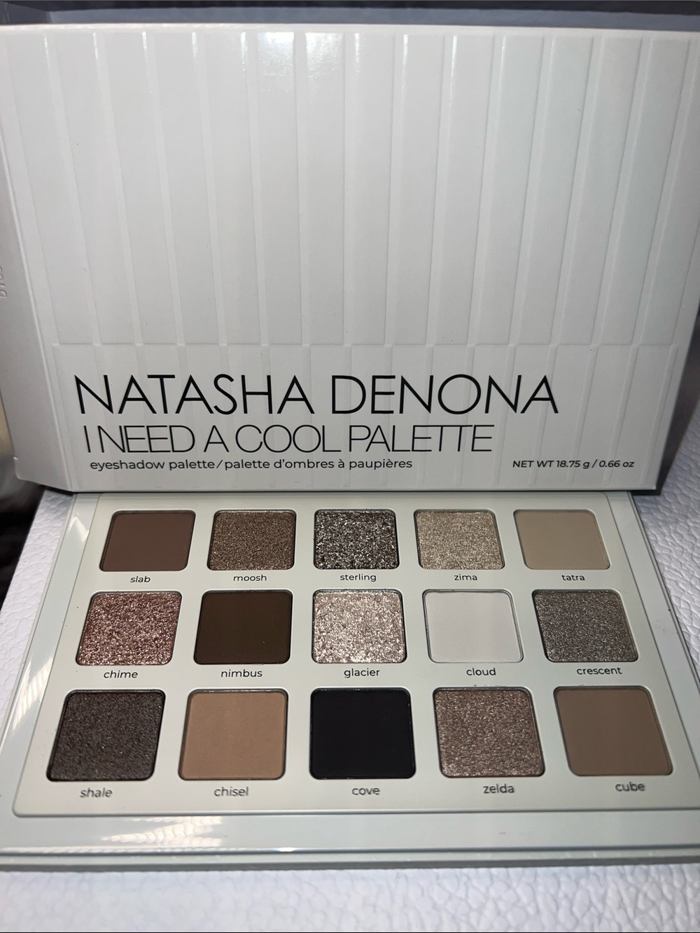 Natasha Denona - I need a cool eyeshadow palette